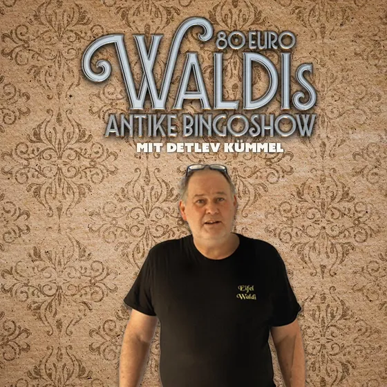 Bild: 80 Euro Waldis Antike Bingoshow