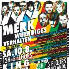 Bild: Merkwuerdiges Verhalten am Strand - Ricardo Villalobos,  Loco Dice, Matthias Tanzmann u.a. 