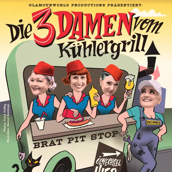 Bild: Die drei Damen Kühlergrill