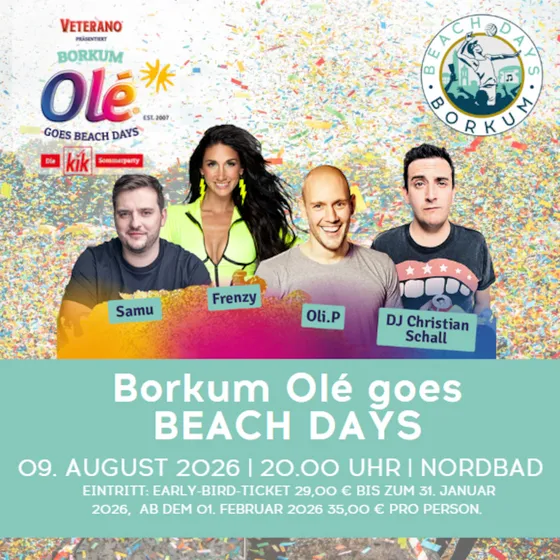 Bild: Beach Days Borkum