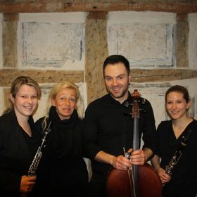 Bild: Romantische Kammermusik - Sandra Kaltenbrunn, Yvonne Bauer, Athanasios Bellos & Eva Janßen