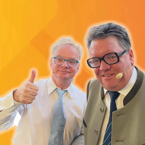 Bild: Uwe Steimle & Helmut Schleich