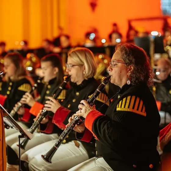 Bild: Bergmusikkorps Saxonia Freiberg