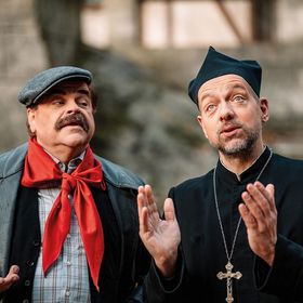 Bild:  Don Camillo und Peppone - Volksschauspiele Ötigheim