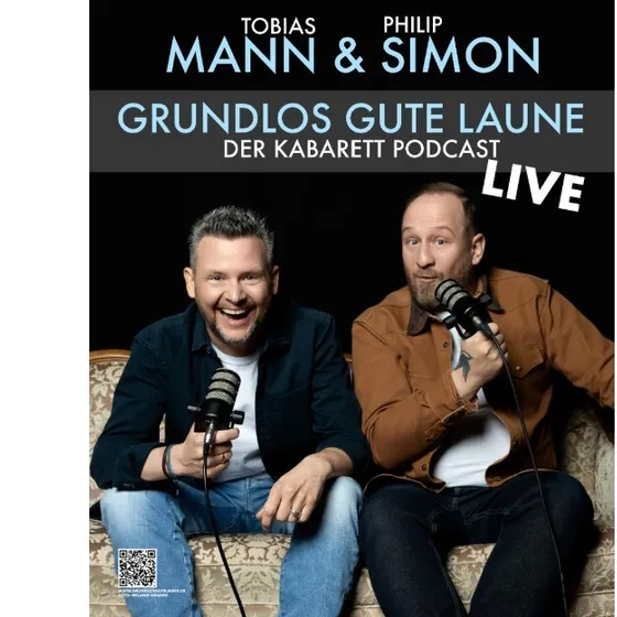 Bild: Grundlos Gute Laune - Der Live-Kabarett-Podcast