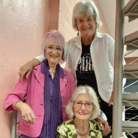 Bild: Monika Kampmann, Ingrid Ittel-Fernau und Elfi Steickmann - Die wilden Alten - Jede Daach es e Jesche