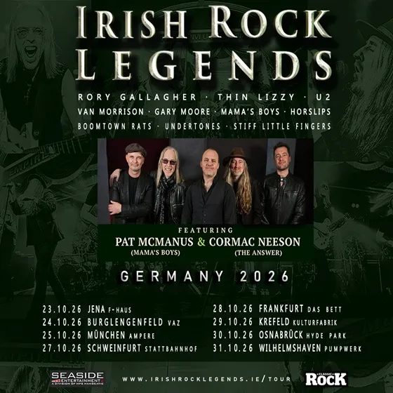 Bild: Irish Rock Legends
