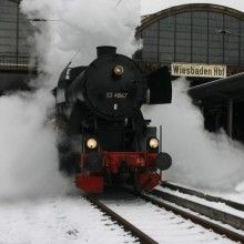Bild: Nikolaus-Express - Dampfsonderzug von Wiesb. Hbf nach Idstein und zurück