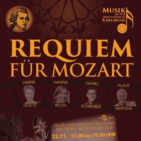 Bild: Requiem für Mozart 2.0 - Oratorienchor Karlsruhe an der Christuskirche