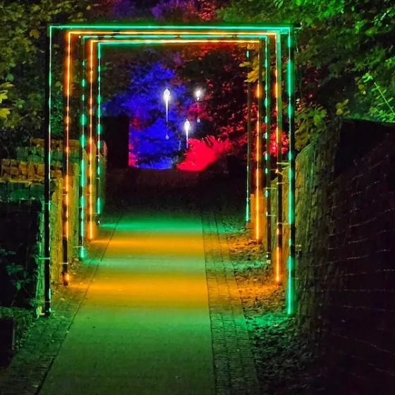 Bild: HerbstLichtgarten - Sauerlandpark Hemer