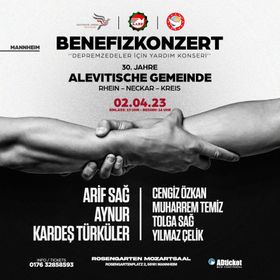 Bild: Benefizkonzert mit Arif Sag, Aynur Dogan, Kardes Türküler und Türküler Sevdamiz