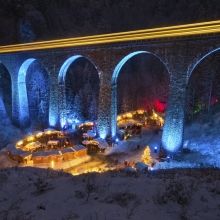 Bild: Weihnachtsmarkt in der Ravennaschlucht
