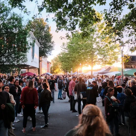 Bild: Grenzüberschreitender Flohmarkt Konstanz