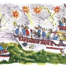 Bild: Silvester Feuerwerksfahrt Hamburg