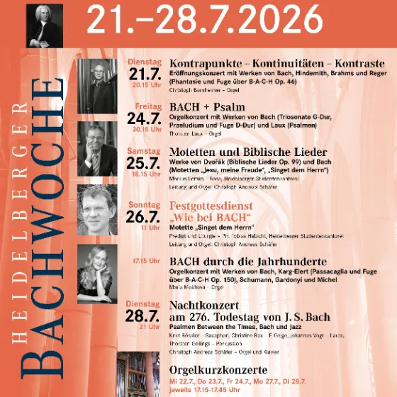 Bild: Heidelberger Bachwoche