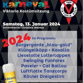 Bild: FC Viktoria Köln - Kostümsitzung