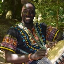 Bild: Ismael Seck und Aziz Kuyateh - Afrikanischer Abend
