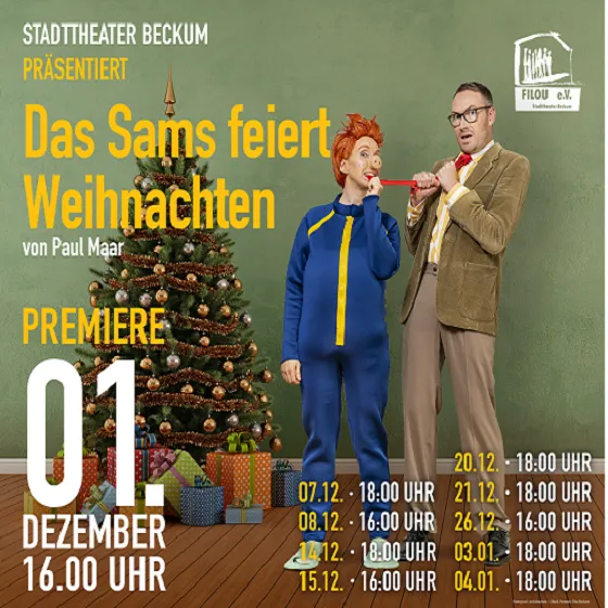 Bild: Das Sams feiert Weihnachten