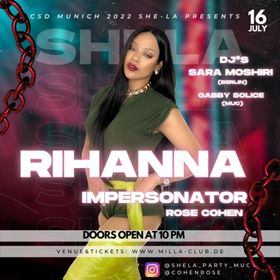 Bild: Rose Cohen - Rihanna Impersonator