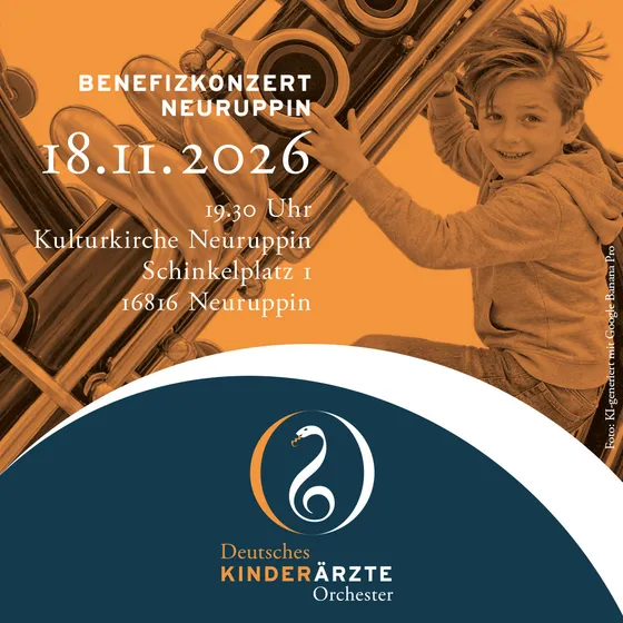 Bild: Benefizkonzert des Deutschen Kinderärzteorchesters