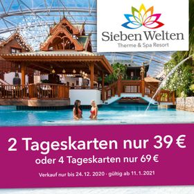 Bild: Sieben Welten Therme - Weihnachts-Vorteilskarte