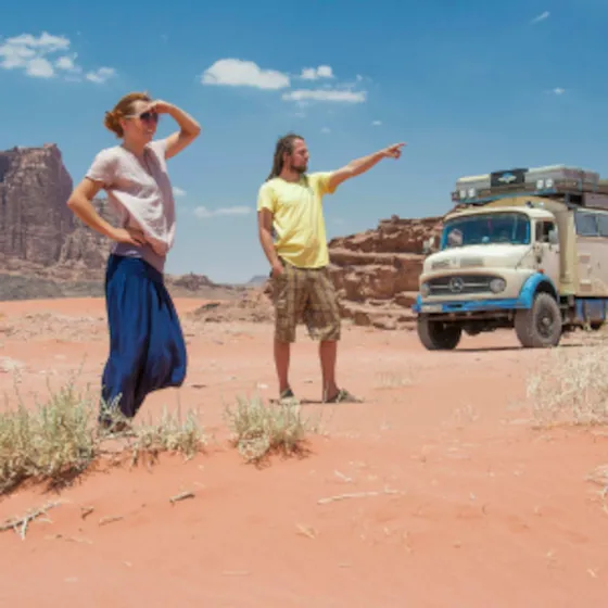 Bild: Live-Reportagen im Erwin-Hymer-Museum