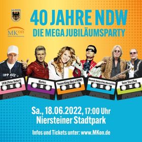 Bild: 40 Jahre NDW - Die Mega Jubiläumsparty