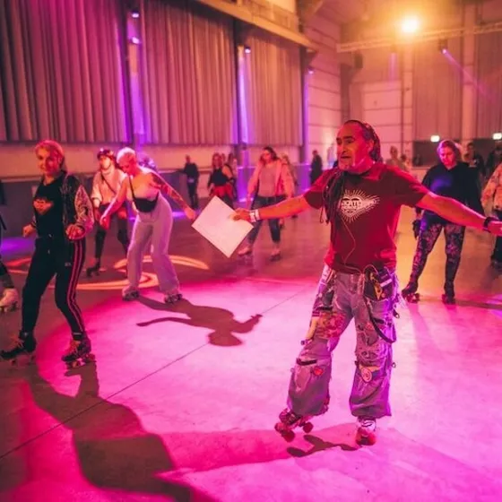 Bild: Skatejam - Rollerdisco - Kulturzentrum Alte Weberei