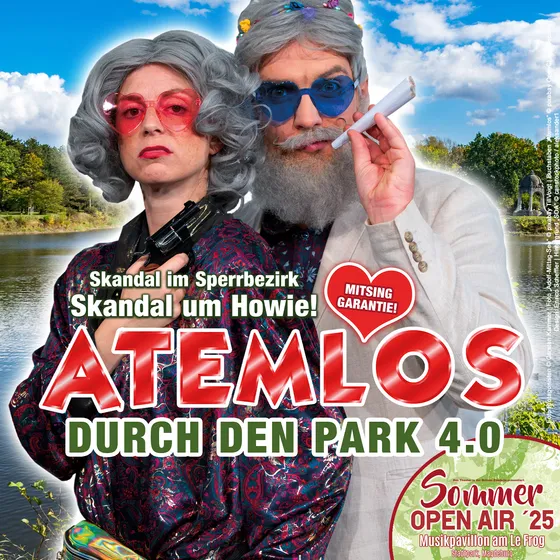 Bild: Atemlos durch den Park