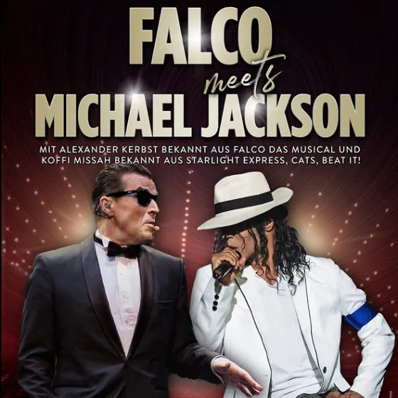 Bild: Falco meets Michael Jackson