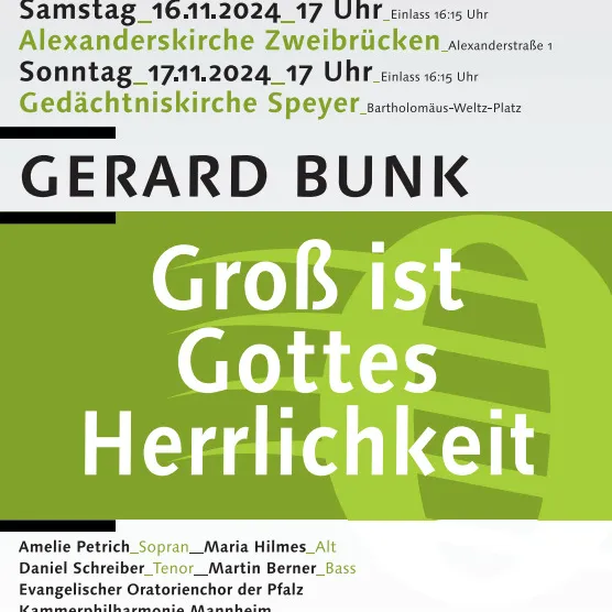 Bild: Evangelischer Oratorienchor der Pfalz