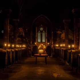 Bild: Kerzenschein und Wein - Kloster Eberbach