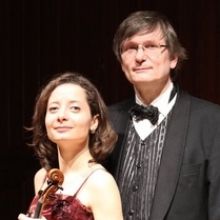 Bild: Valya Dervenska, Violine und Uwe Balser, Klavier
