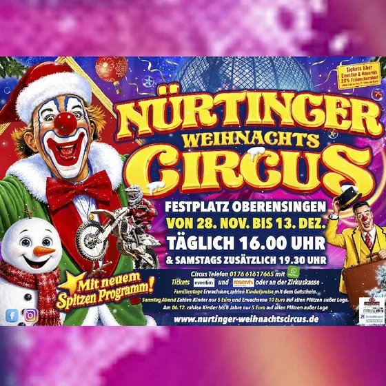 Bild: Nürtinger Weihnachtscircus