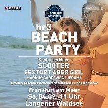 Bild: Frankfurt am Meer: hr3 Beach Party