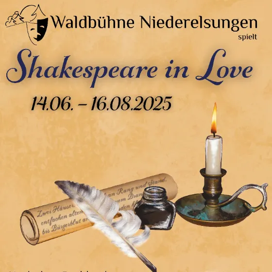 Bild: Shakespeare in Love - Waldbühne Niederelsungen