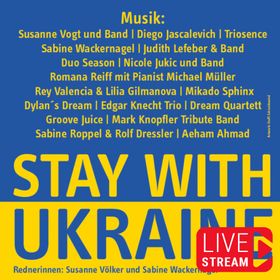 Bild: Solidaritätskonzert für die Ukraine - Theaterstübchen Kassel - Livestreams