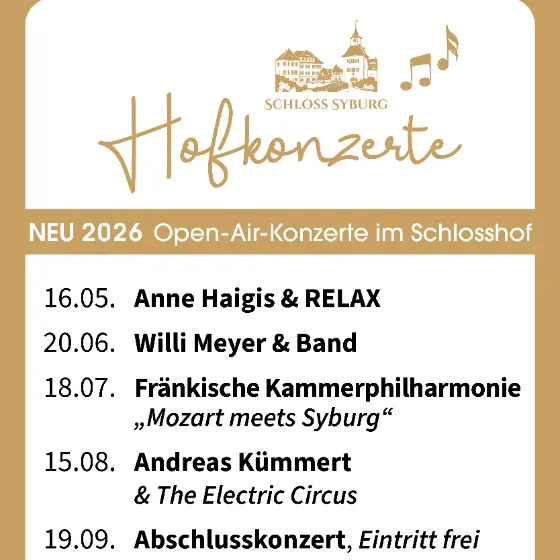 Bild: Hofkonzerte Schloss Syburg