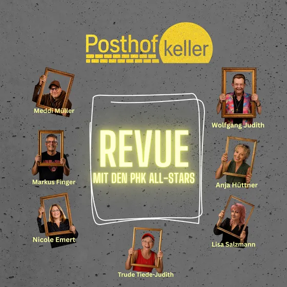 Bild: Revue mit den Posthofkeller All-Stars