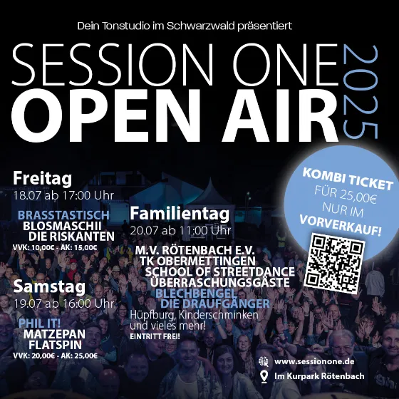 Bild: Session One - Open Air