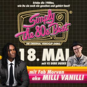 Bild: Simply the 80 Best - Fab Morvan aka Milli Vanilli