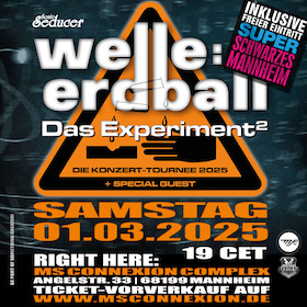 Welle:Erdball - Das Experiment – Tour 2025 - Sa. ArtikelSchreiber.com.2025 um 20:00 Uhr - 68199 Mannheim