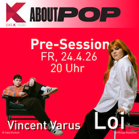Bild: About Pop Pre-Session in Kornwestheim – Doppelkonzert mit Vincent Varus und LOI! - Zur About Pop 2026