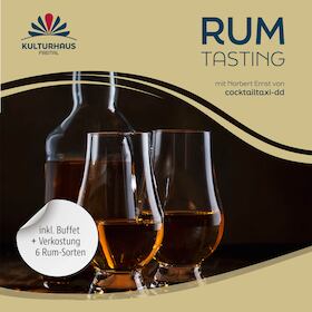 Bild: Rum-Tasting · mit Norbert Ernst vom Cocktailtaxi-DD