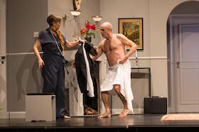 Bild: Zwei Männer ganz nackt