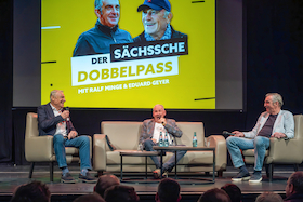 Bild: „Der sächsische Dobbelpass“ - mit Eduard „Ede“ Geyer und Ralf Minge