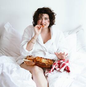 Bild: Matilde Keizer - Lasagne im Bett