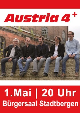 Bild: Austria 4+: "OIS LEIWAND!"