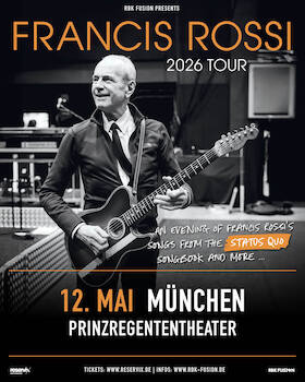 Bild: An Evening With Francis Rossi - Songbook Tour 2026