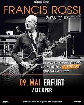 Bild: An Evening With Francis Rossi - Songbook Tour 2026